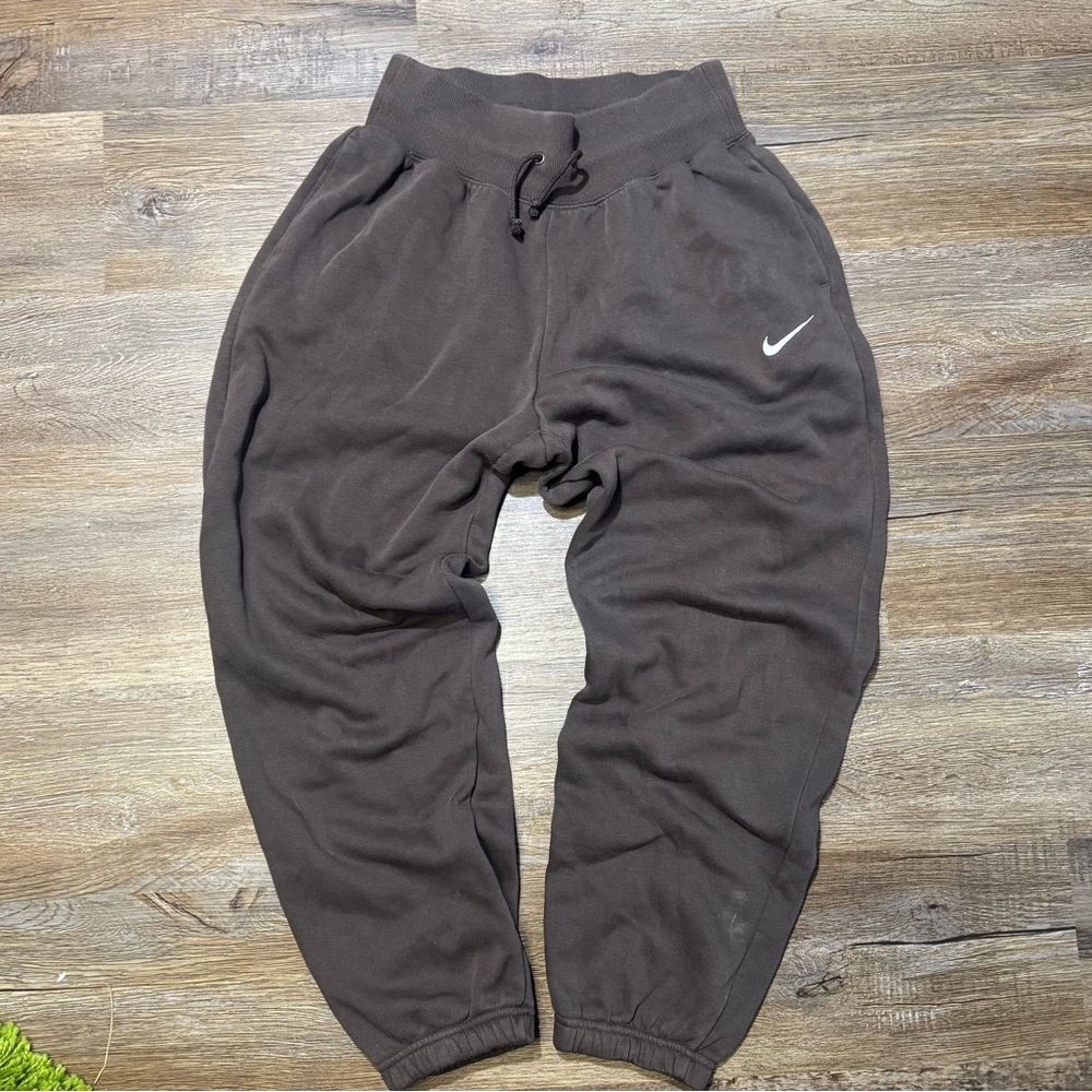 Baggy Cuffed‎ Nike Brown Sweatpants